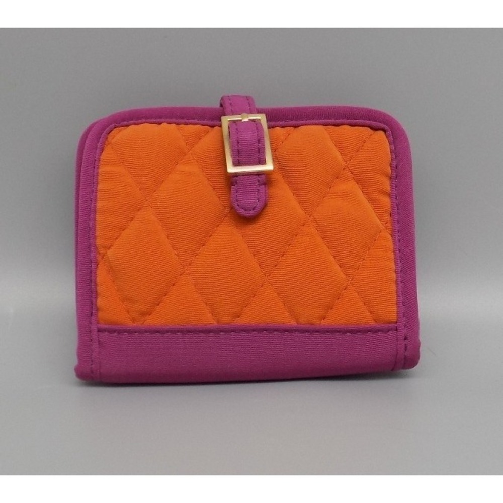 Vera Bradley Cards & Cuties Card Wallet Retired in Magenta & Spice Holder Travel